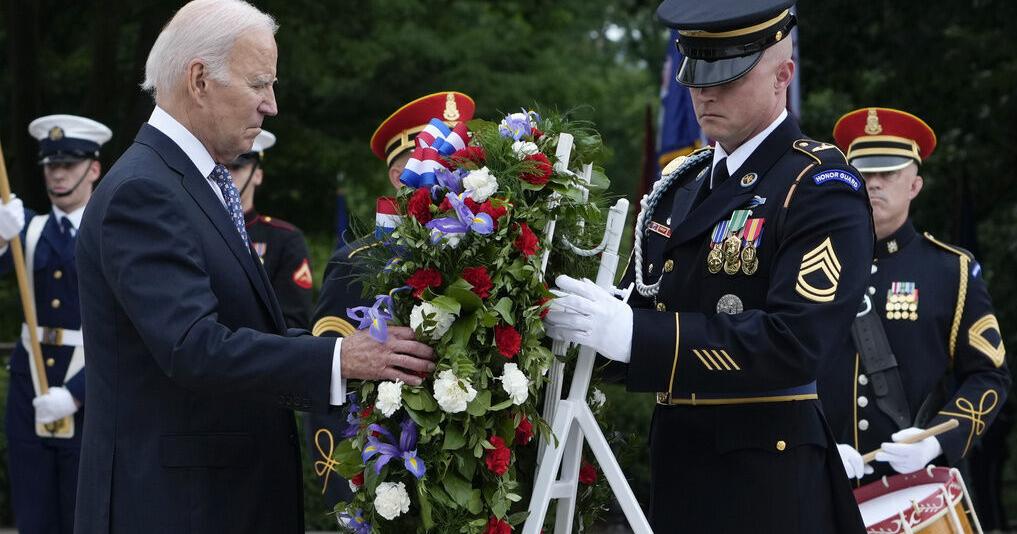 Crucial days ahead for debt ceiling vote; Biden honors generations of fallen troops; NBA, NHL, NASCAR highlights - Vimarsana News