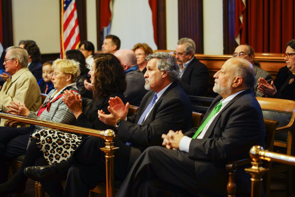 Thurston sworn in as Auburn City Court Judge New Year's Day Local News Auburn, NY