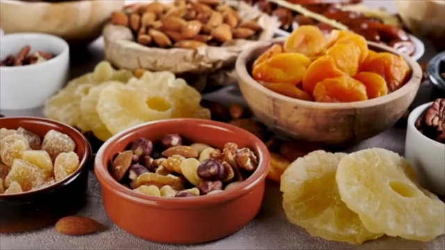 Dried figs and dried apricots on Craiyon