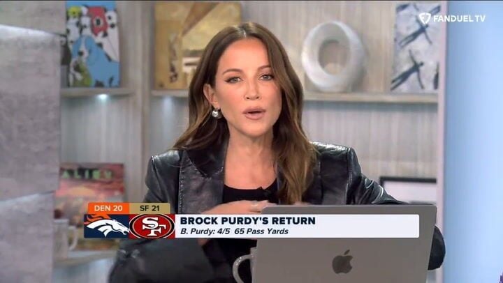 Kay Adams Reacts to Brock Purdy's Return - Up & Adams