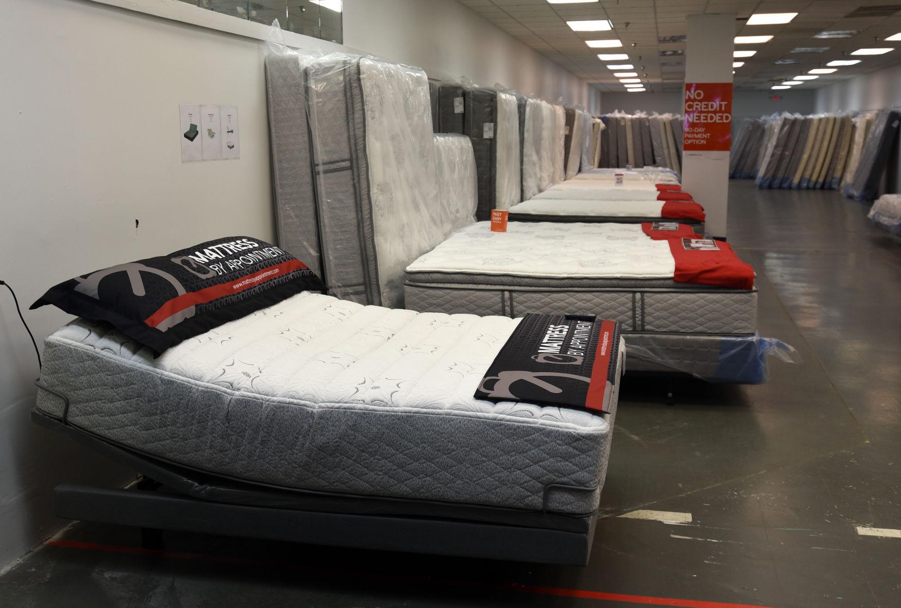 Beds abound Mattress dealer springs into business at Fingerlakes Mall