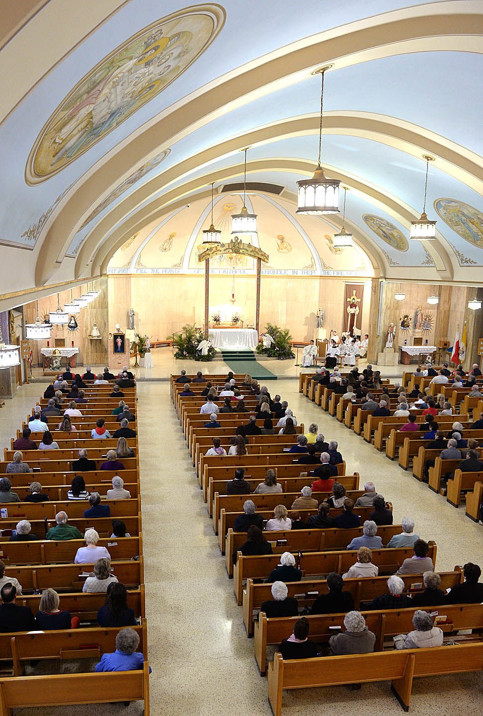 Honeyed tones Dr. Karpinski donates digital bell system to St