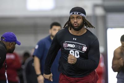 South Carolina Pro Day Football