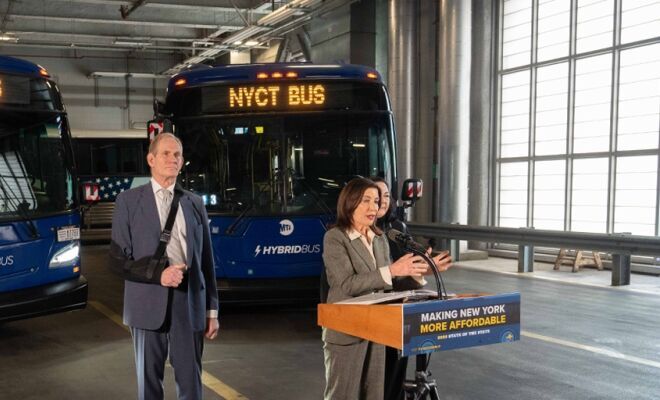 Video, Audio, Photos and Rush Transcript: Governor Hochul and MTA Leadership Announce Projections for Major Transit Savings Under Governor's Auto Insurance Reform Proposal