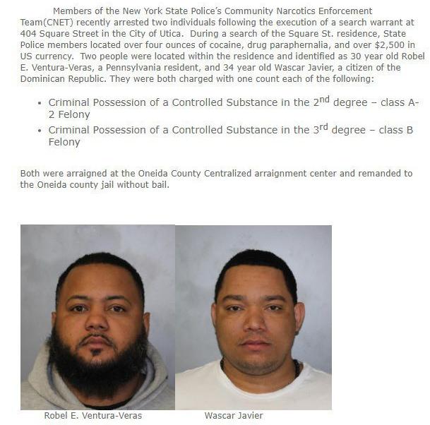 New York State Police no longer releasing mugshots