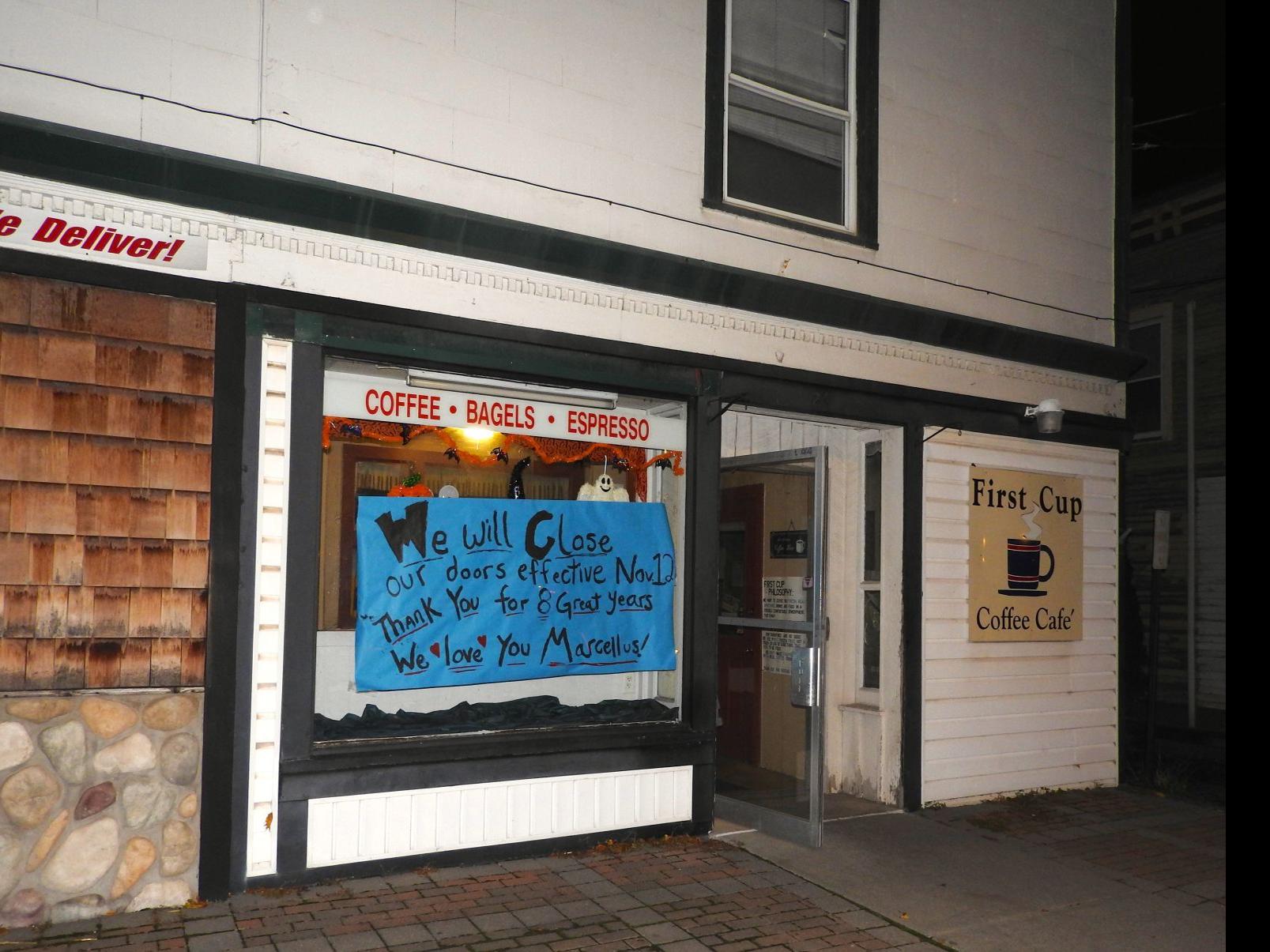 Marcellus First Cup Coffee Cafe Loses Lease Will Close Saturday After Eight Years In Business Local News Auburnpub Com