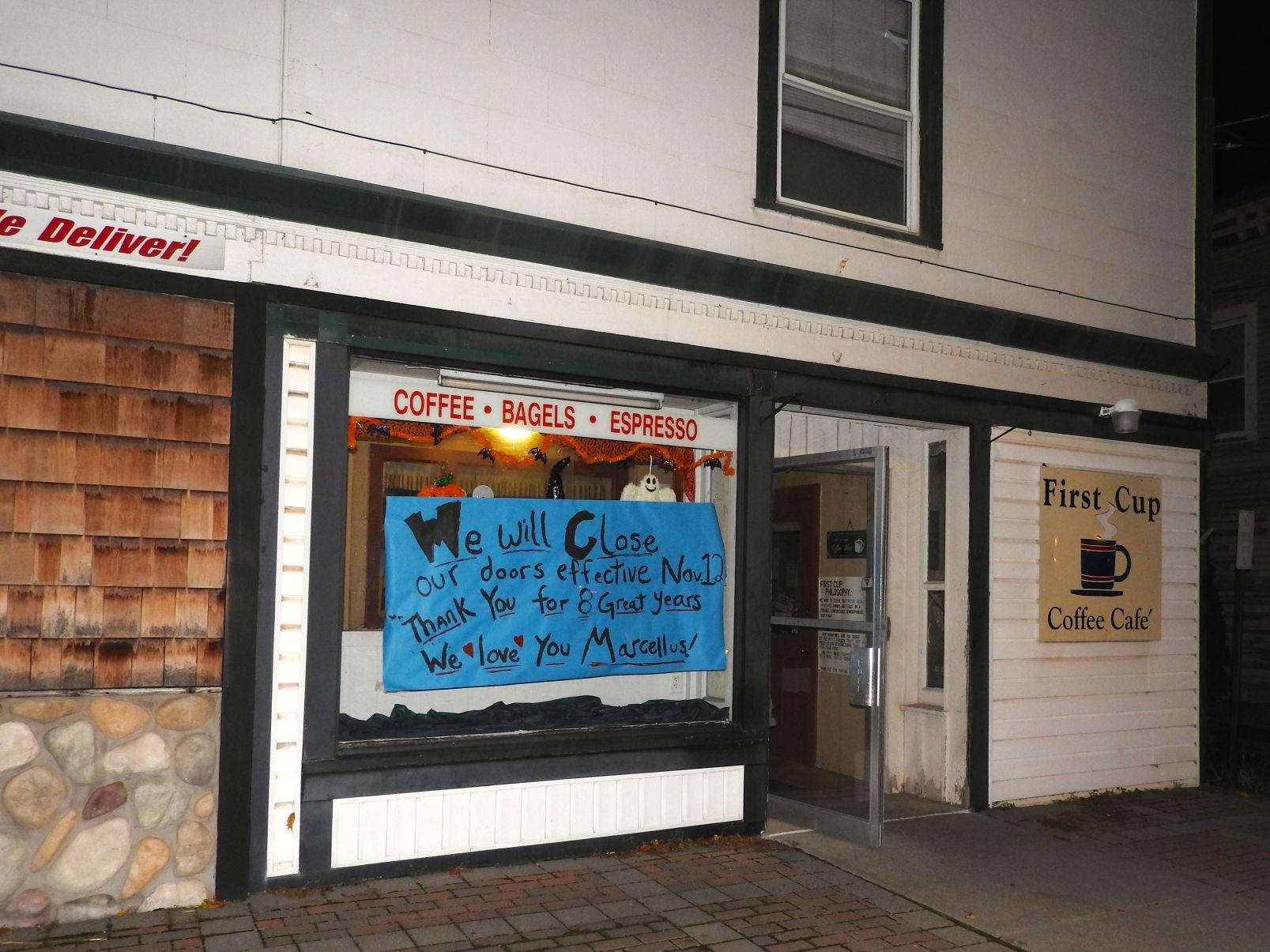 Marcellus First Cup Coffee Cafe Loses Lease Will Close Saturday After Eight Years In Business Local News Auburnpub Com