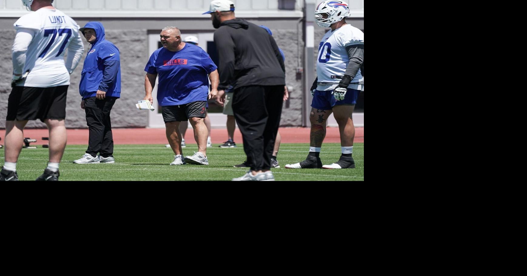 New Bills O-line coach Pat Meyer looks to build on the success under Aaron Kromer