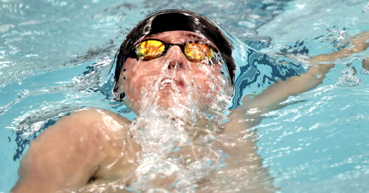 Corbyn Besson Swimming Auburn swimming beats Liverpool (photos)
