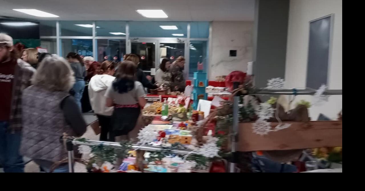 Video Items on display at Cayuga Community College's Holiday Craft Fair
