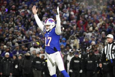 Bills Ravens NFL Playoff Football