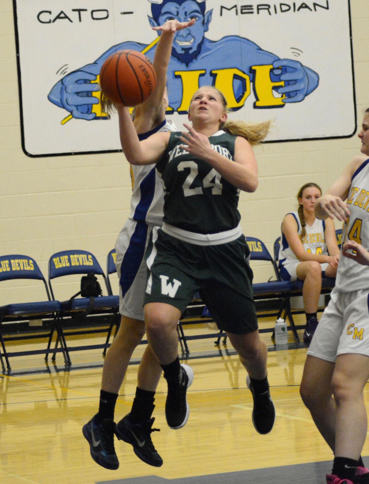 Weedsport girls basketball team takes control with big second quarter