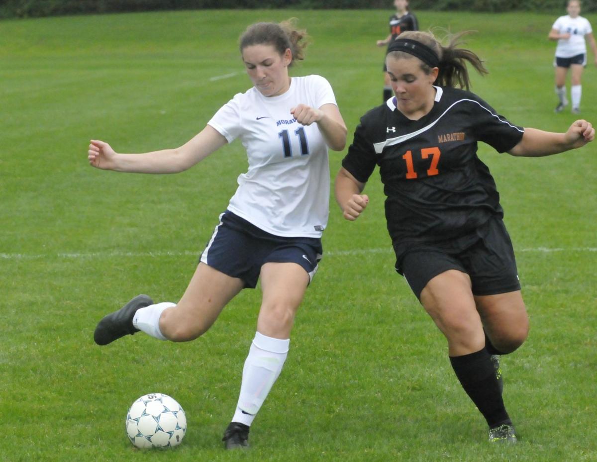 Moravia girls soccer