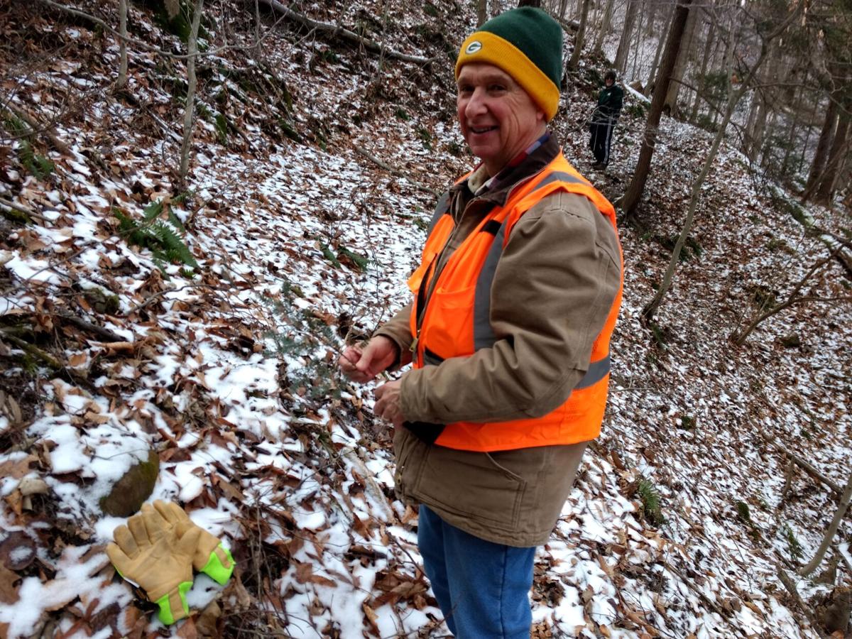 Carl Weber on the job for the HWA survey.jpg