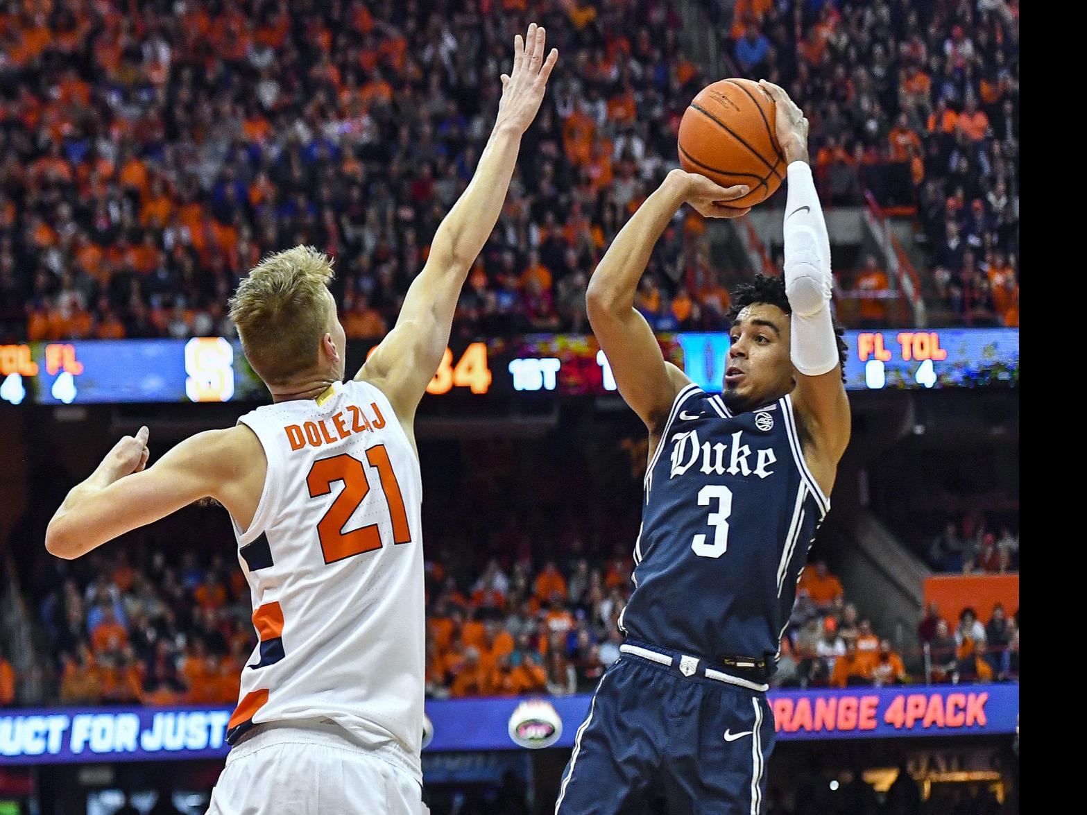 Syracuse Comeback Falls Short Against No 9 Duke Local Sports