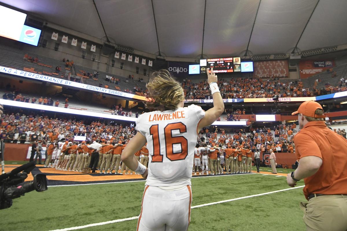Lawrence S 4 Tds Lead No 1 Clemson To 41 6 Win Over Syracuse