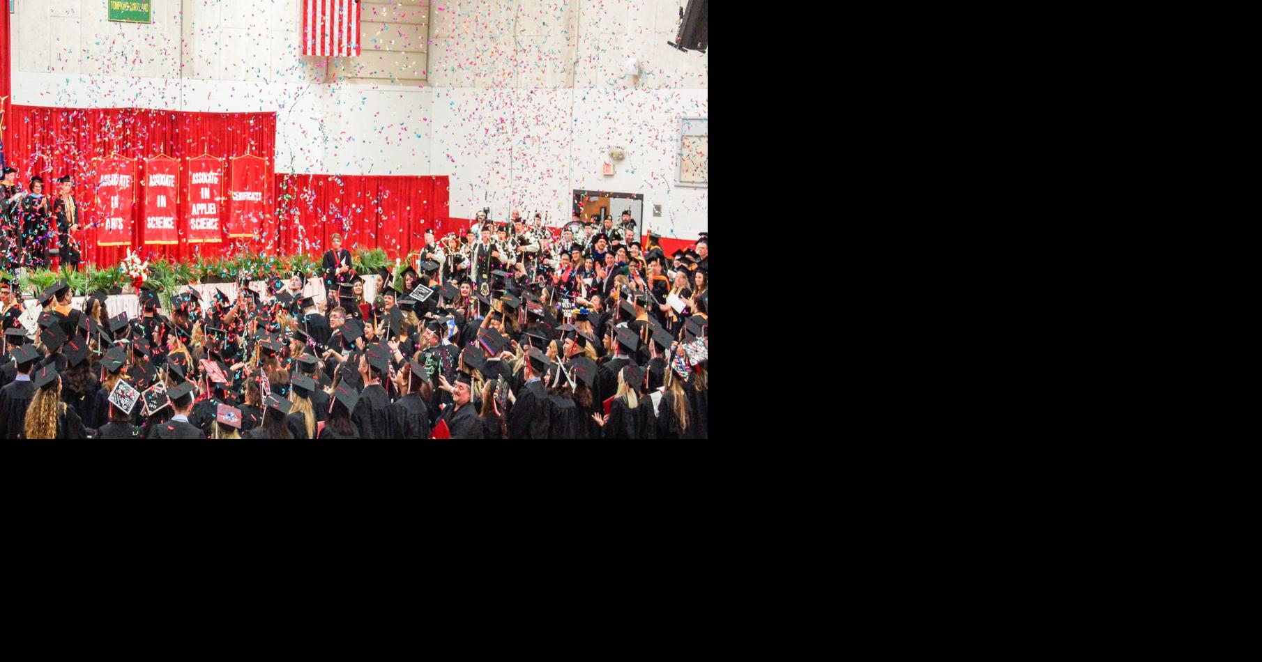 'This is your day' Cayuga Community College graduates hundreds at