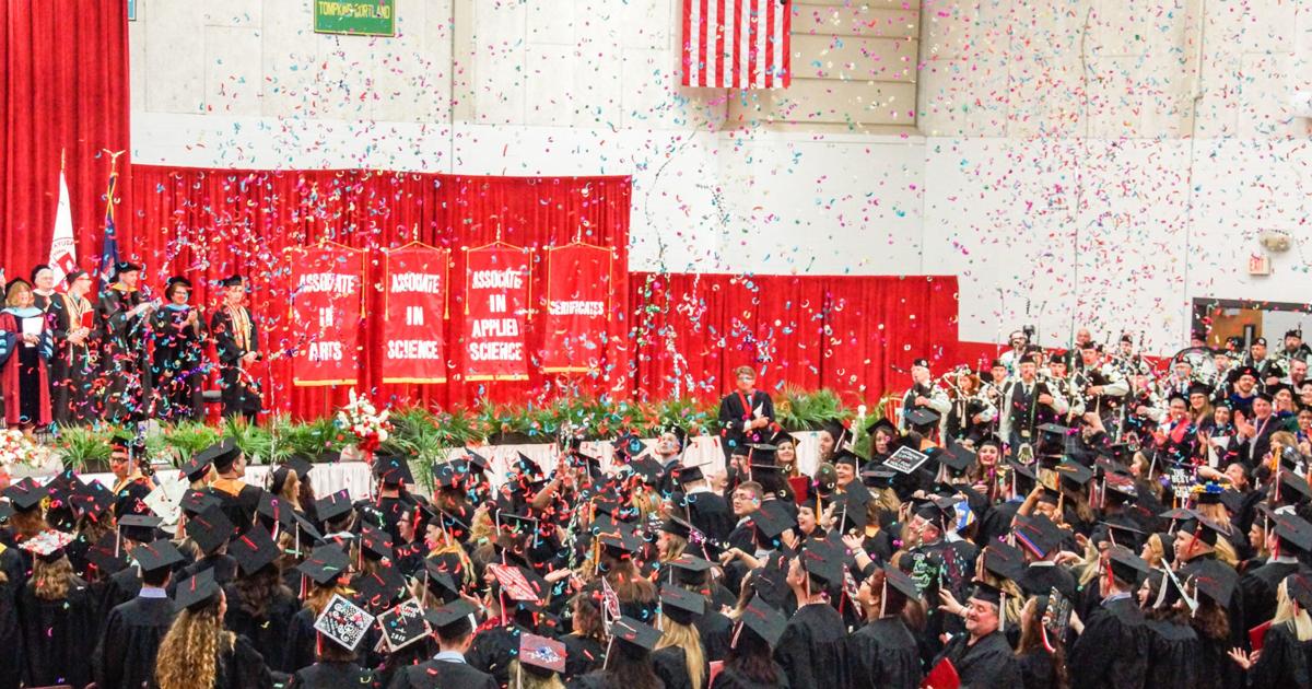 'This is your day': Cayuga Community College graduates hundreds at ...