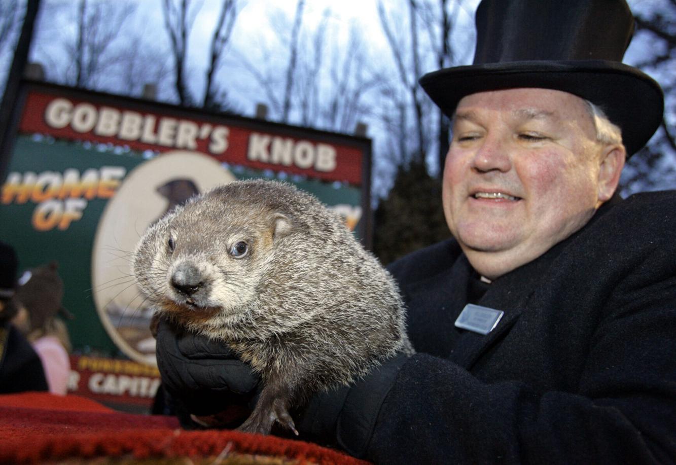 22 photos of groundhogs and guys in top hats to celebrate Groundhog Day