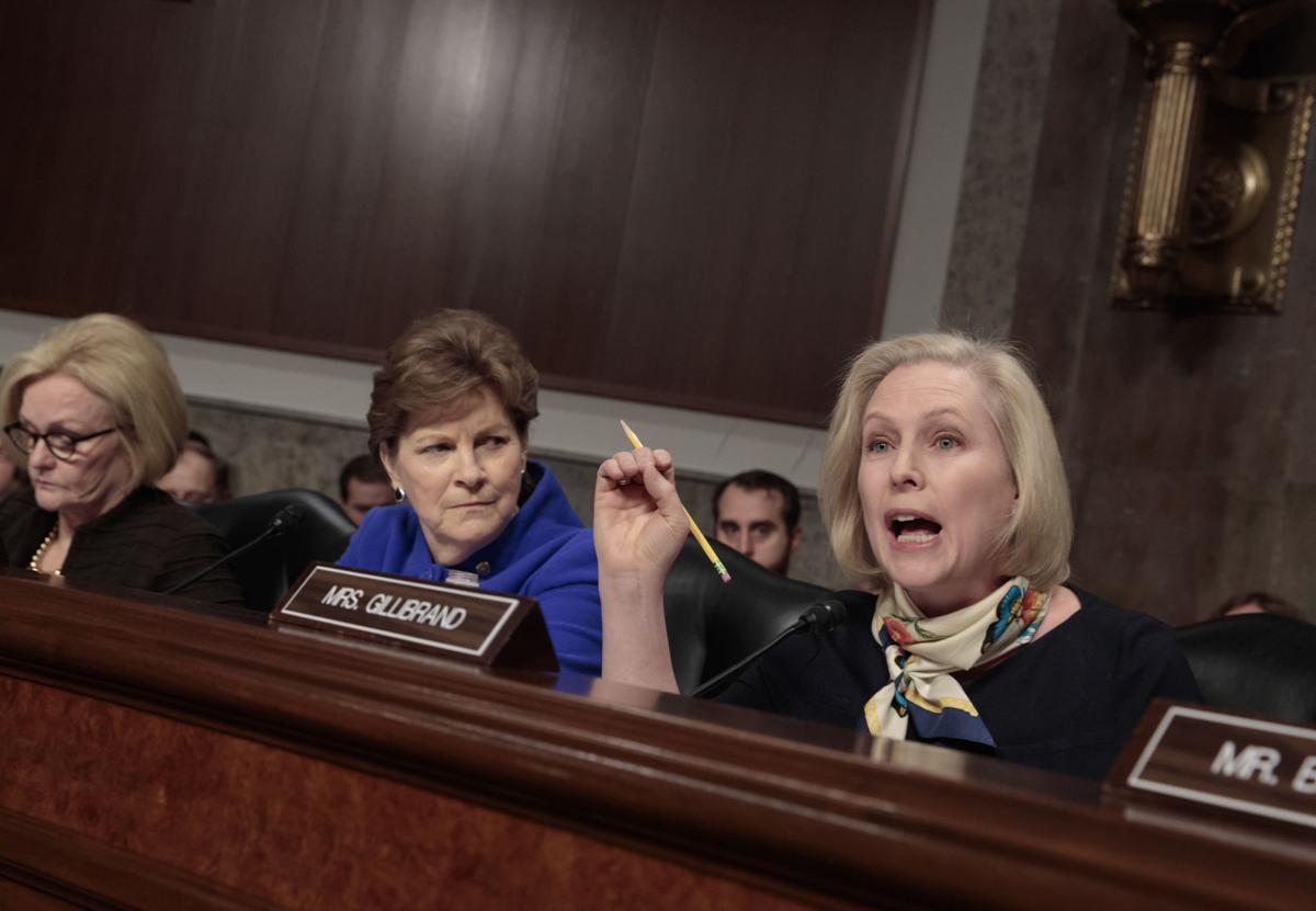 Your answers today are unsatisfactory: Gillibrand rips 