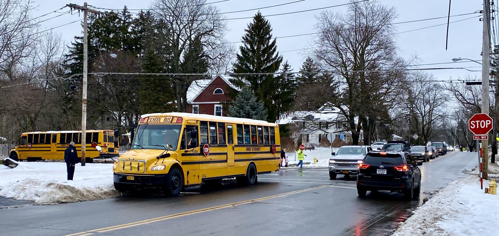 Police Investigate Minor Crash Involving Two Auburn School Buses ...