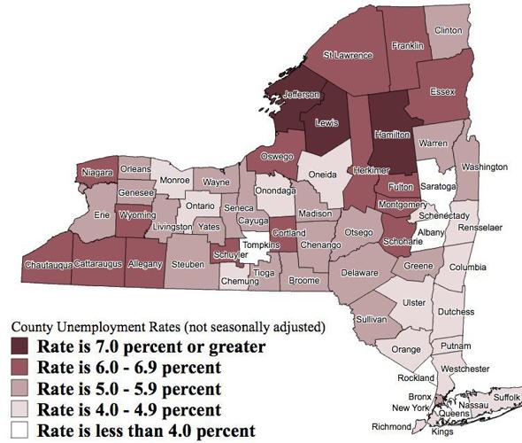 March unemployment rates