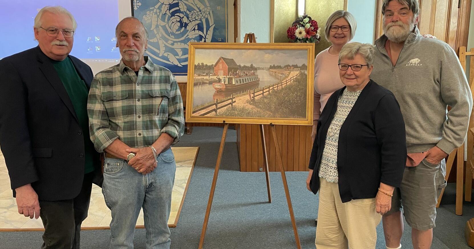 Riley: Painting brings early Erie Canal scene to extraordinary life - Vimarsana News