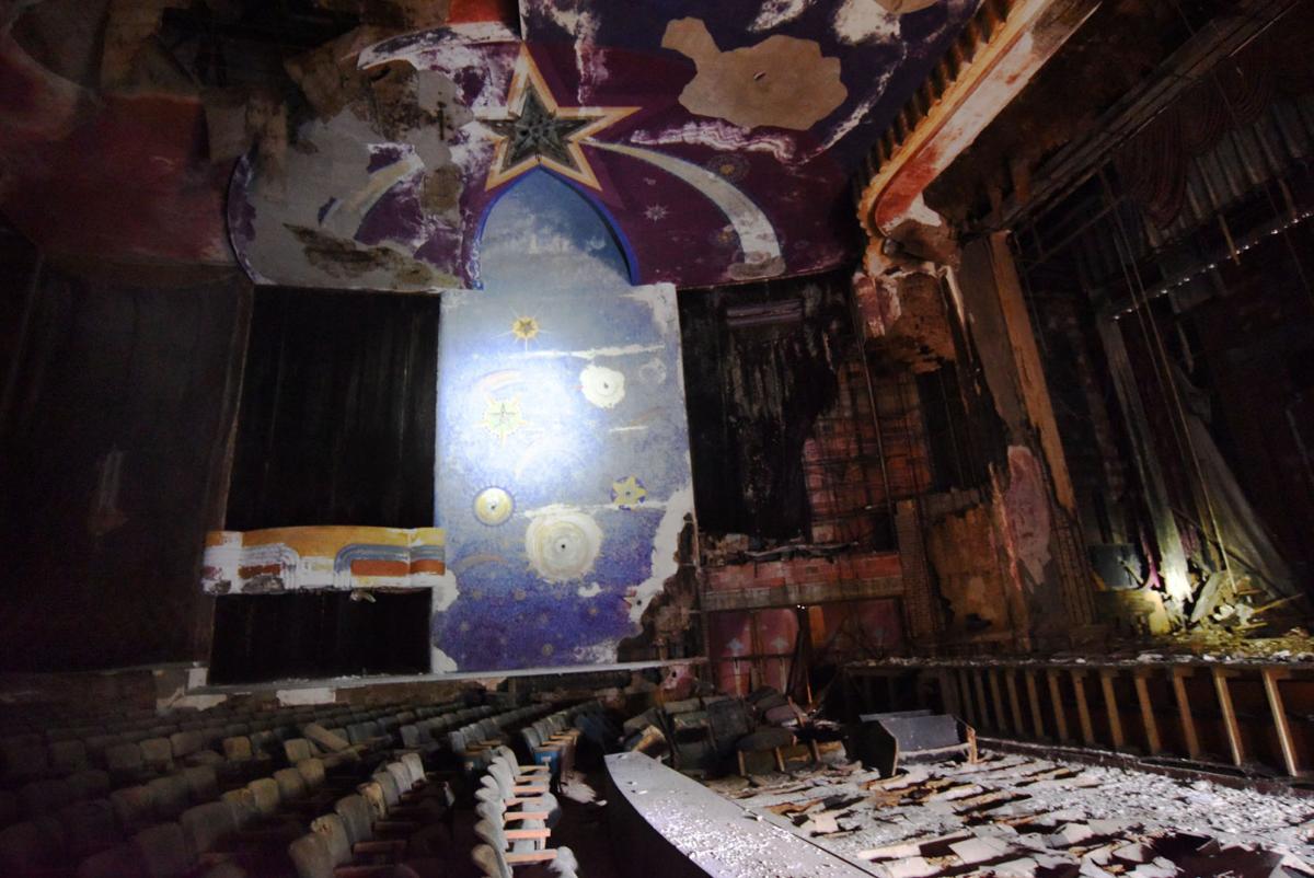 Inside the Auburn Schine Theater