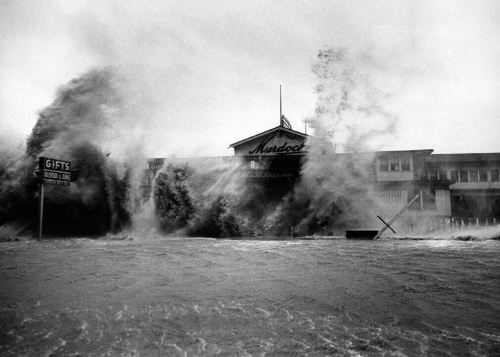 1961: Hurricane Carla forces evacuation