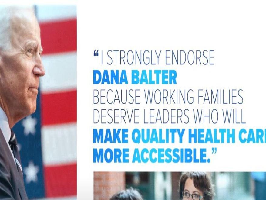 Dana Balter For Congress Highlights Joe Biden S Endorsement In New Tv Ad Politics Auburnpub Com