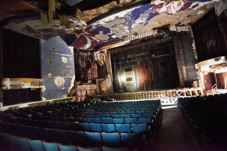 Inside the Auburn Schine Theater