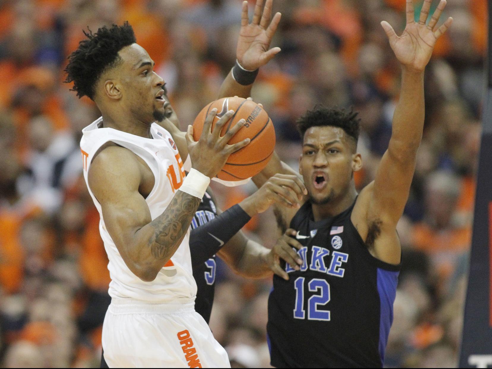 Record Crowd Can T Help Syracuse Overcome Duke At The Dome Local