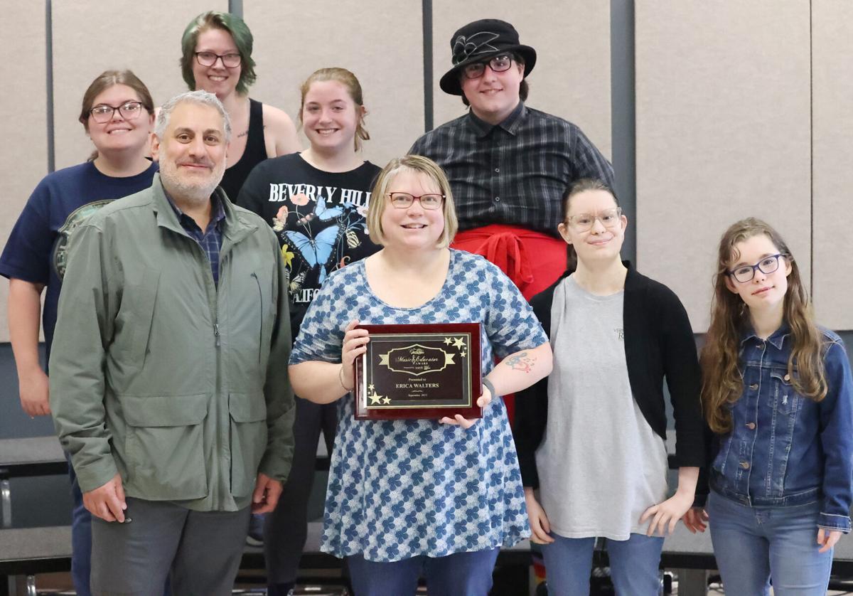 Cayuga Community College music teacher honored with award