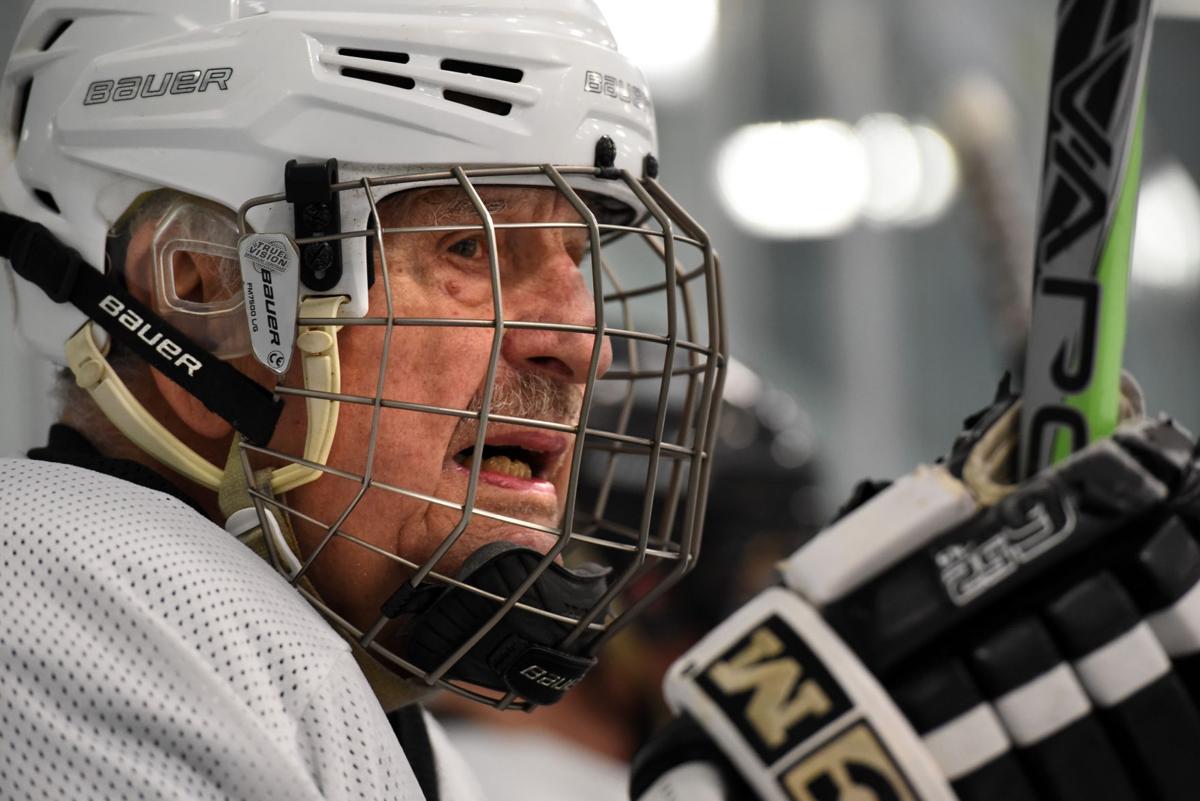 Gallery 70's+ hockey players hit the ice for 15th annual Gray Wolves