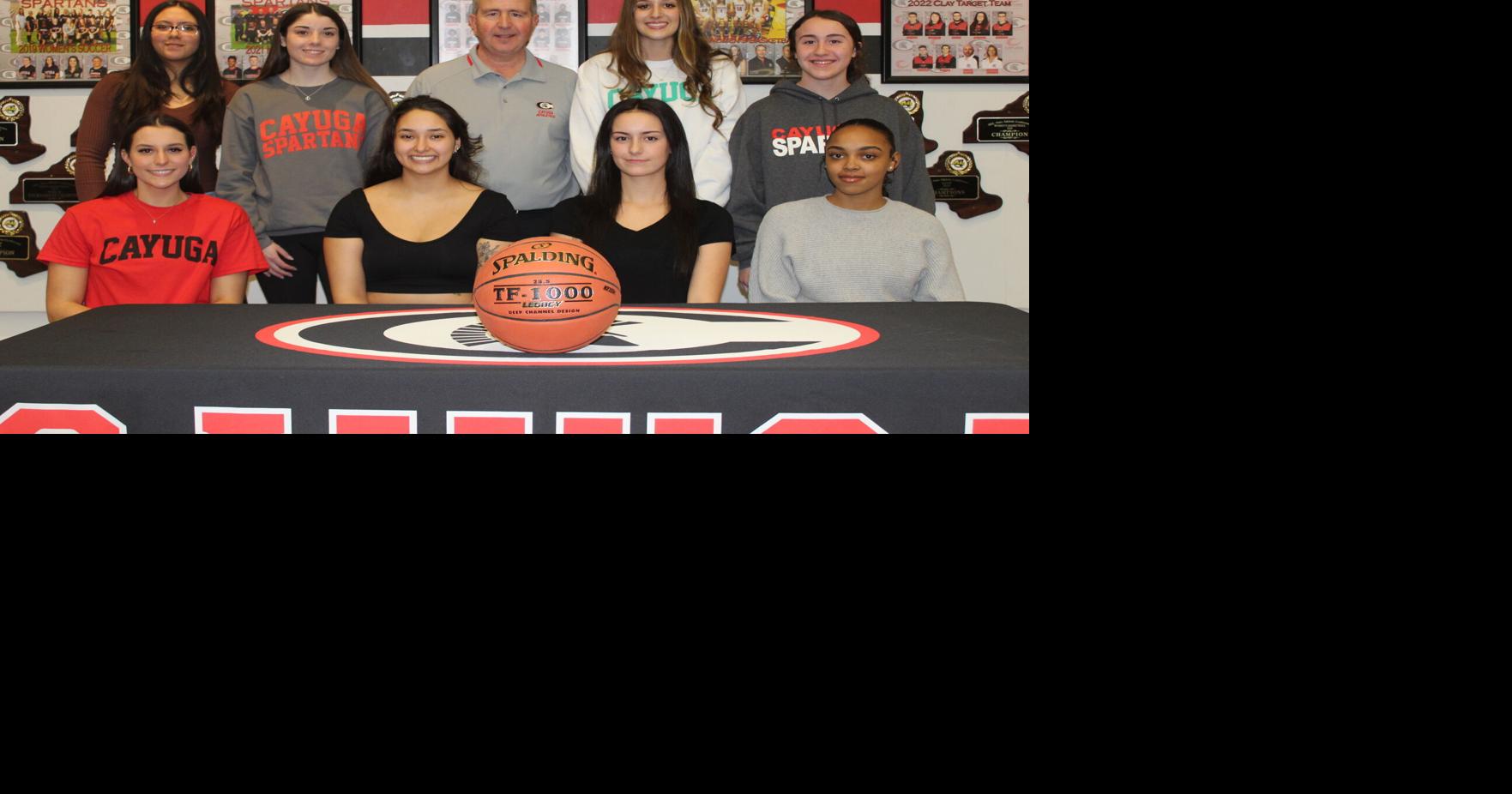 Cayuga signs eight for women's basketball team; baseball sweeps another