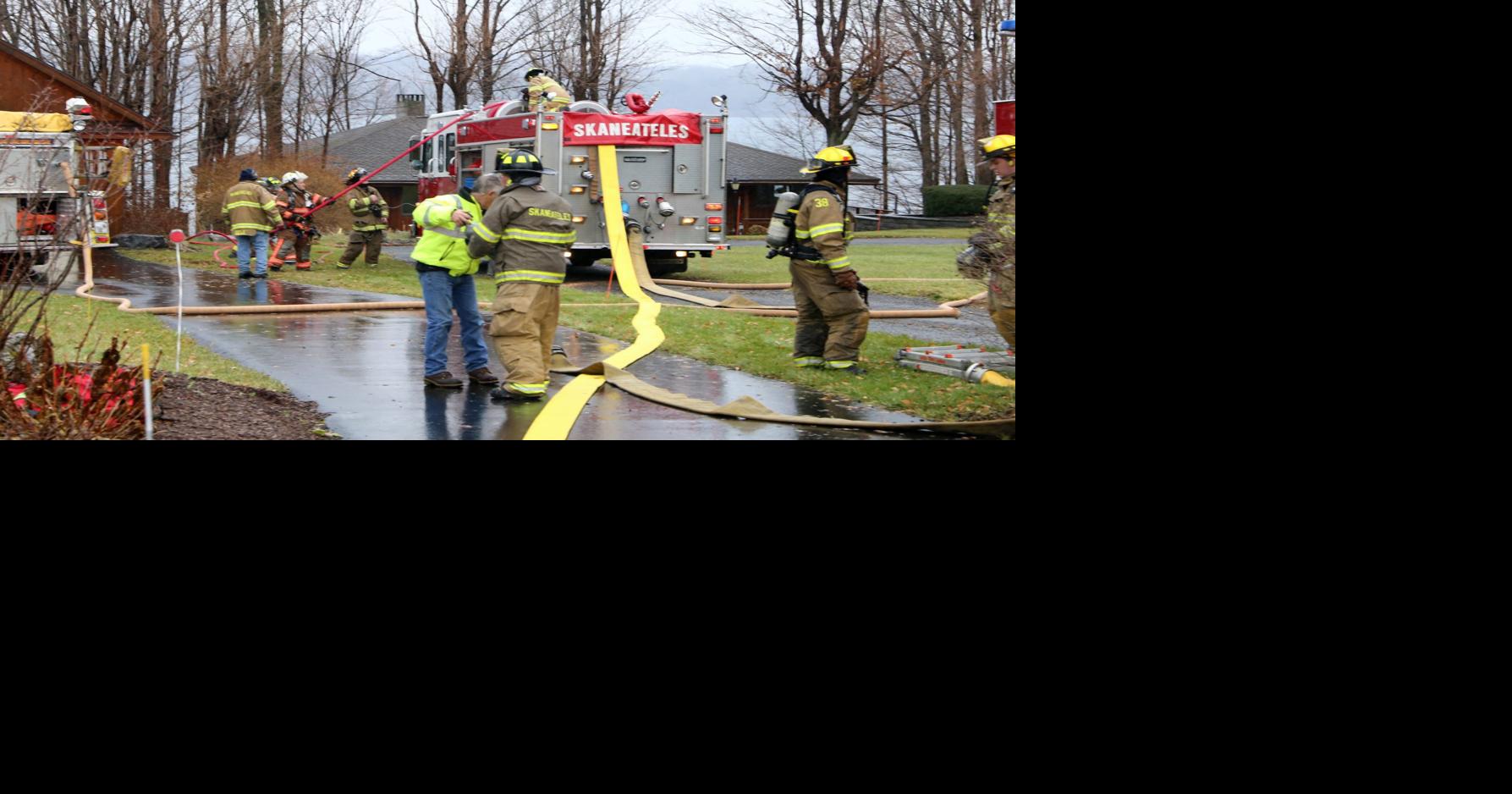Cayuga, Onondaga county fire departments extinguish Skaneateles house fire