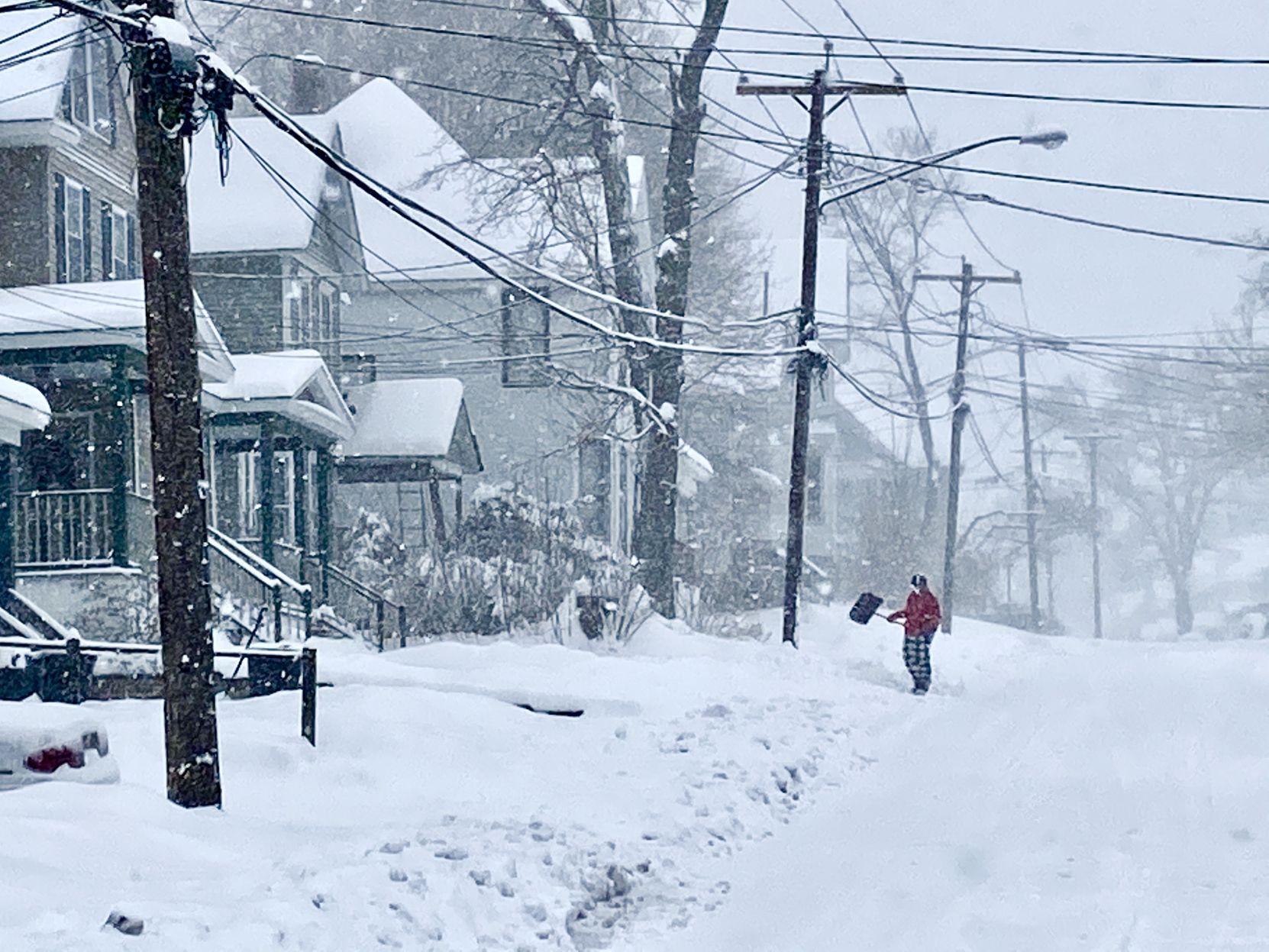 Cayuga County Under Winter Storm Warnings As Ice Snow Pile Up