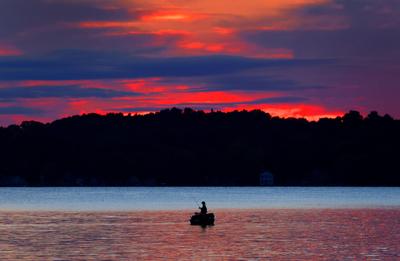 Sunset sinker