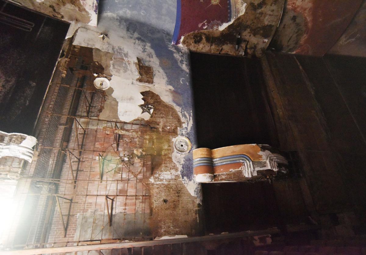 Inside the Auburn Schine Theater