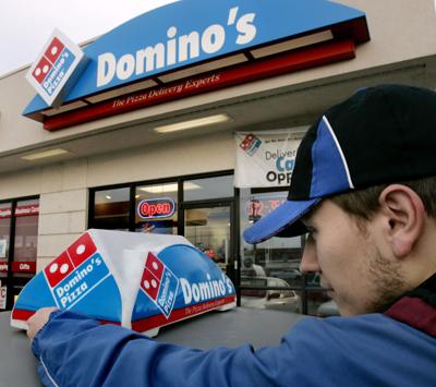 domino pizza delivery person crisis dominos company ap ny utah sign file menu franchise hut douglas pizac drivers killed least