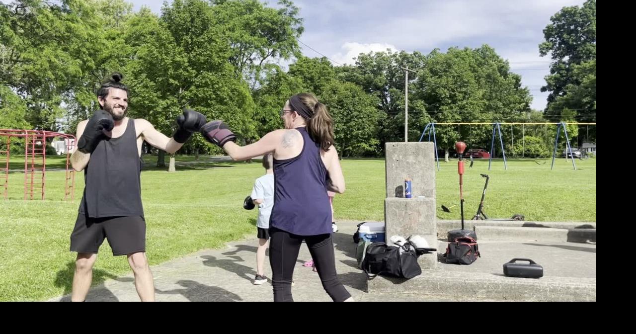 Prison City Boxing students practice together