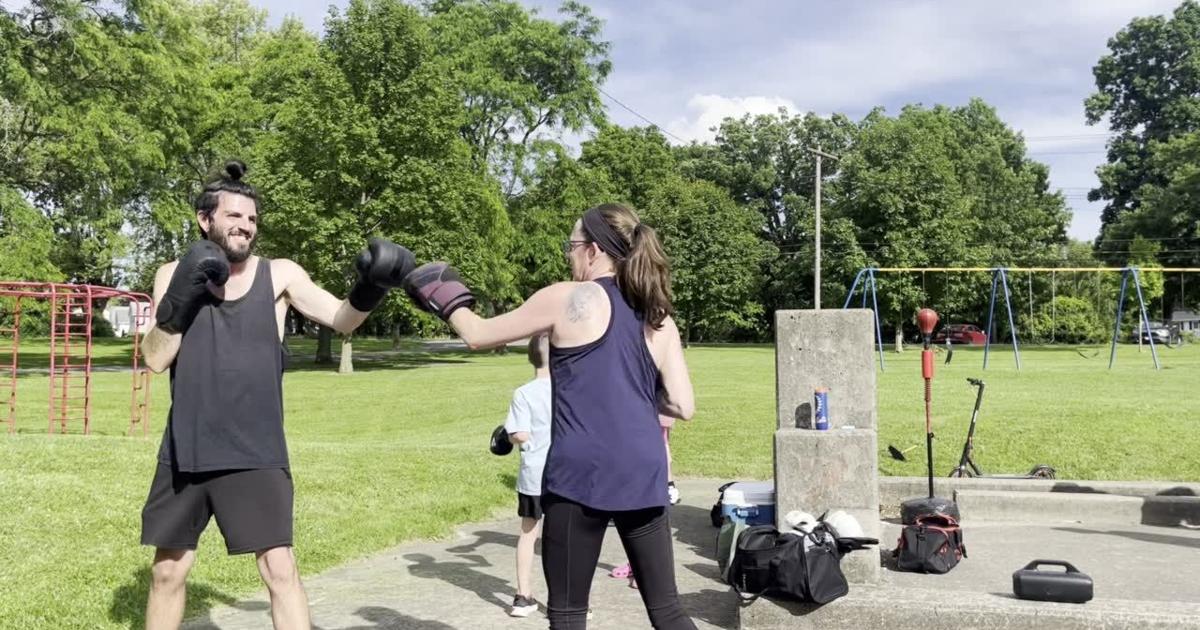 Prison City Boxing students practice together