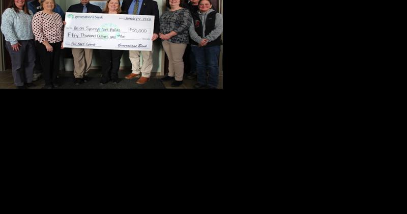 Union Springs nonprofits receive $50K in grant funding - Vimarsana News