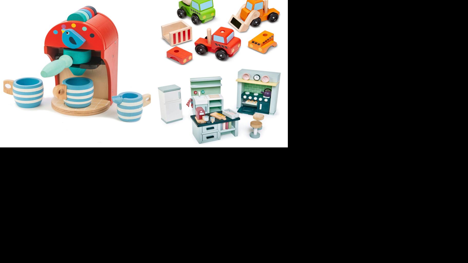 Oldfashioned or timeless? Either way, these wooden toys make great