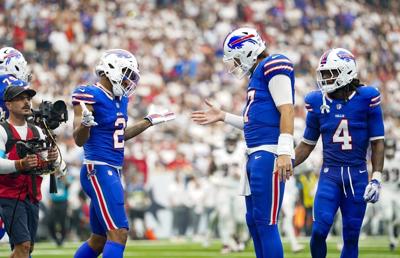 Buffalo Bills play the Houston Texans in the opning game of the