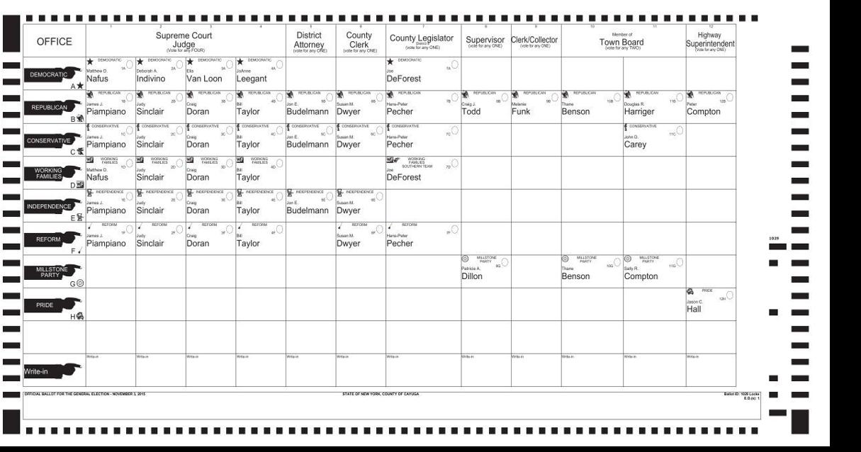 Election Day is Tuesday See what's on Cayuga Countyarea ballots