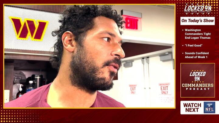 Commanders TE Logan Thomas gives injury update