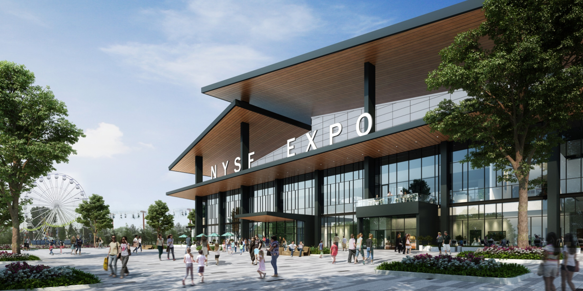 NY State Fair director New 62M expo center generating interest