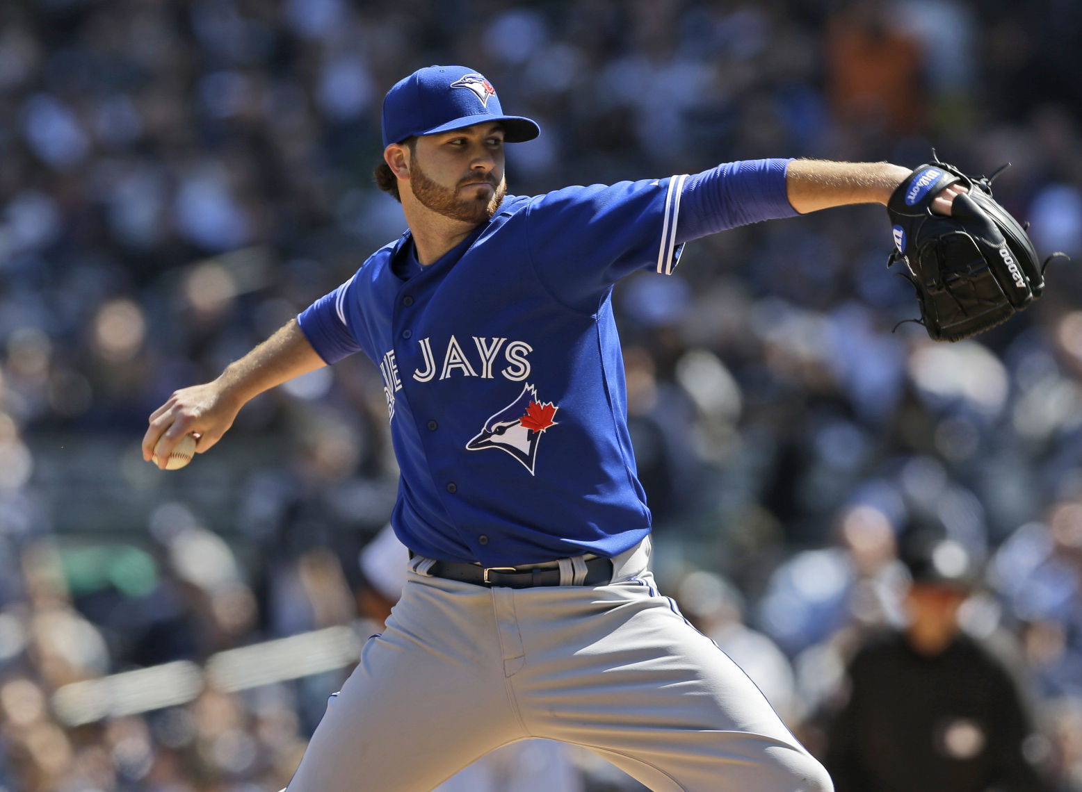 Ex-Auburn Doubledays Pitcher Drew Hutchison Leads Toronto Blue Jays To ...