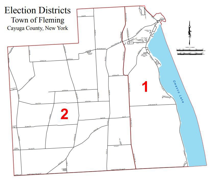Cayuga County elections board adds polling location in Fleming